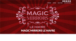Desktop Screenshot of magicmirrors.lehavre.fr