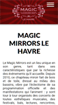 Mobile Screenshot of magicmirrors.lehavre.fr