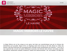 Tablet Screenshot of magicmirrors.lehavre.fr